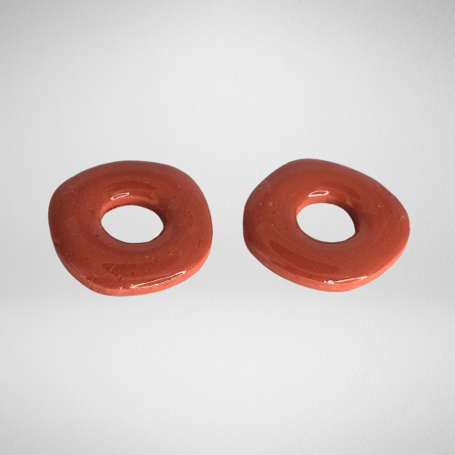 Pampilles pour boucles d'oreilles rondes
Terracotta