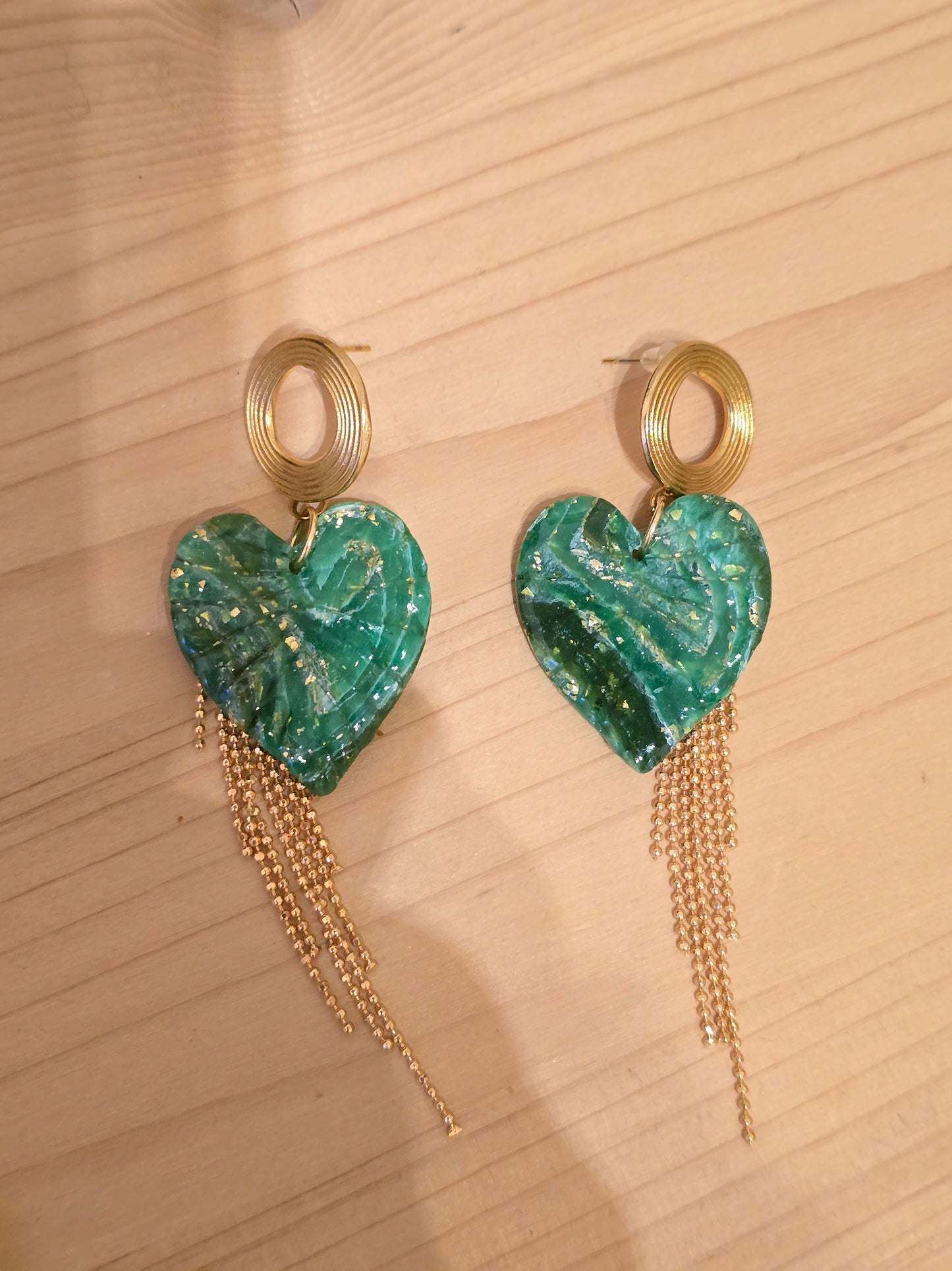 Boucles d’oreilles coeur