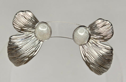 Boucles d'oreilles fleurs acier inoxydable hypoallergénique – Créations Géna