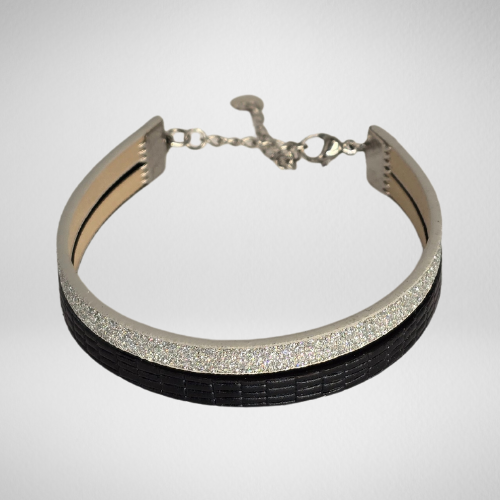 Bracelet cuir artisanal ajustable