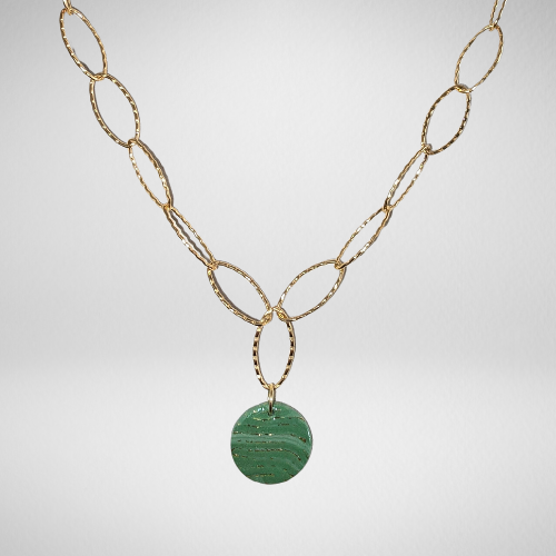 Collier résine artisanal
