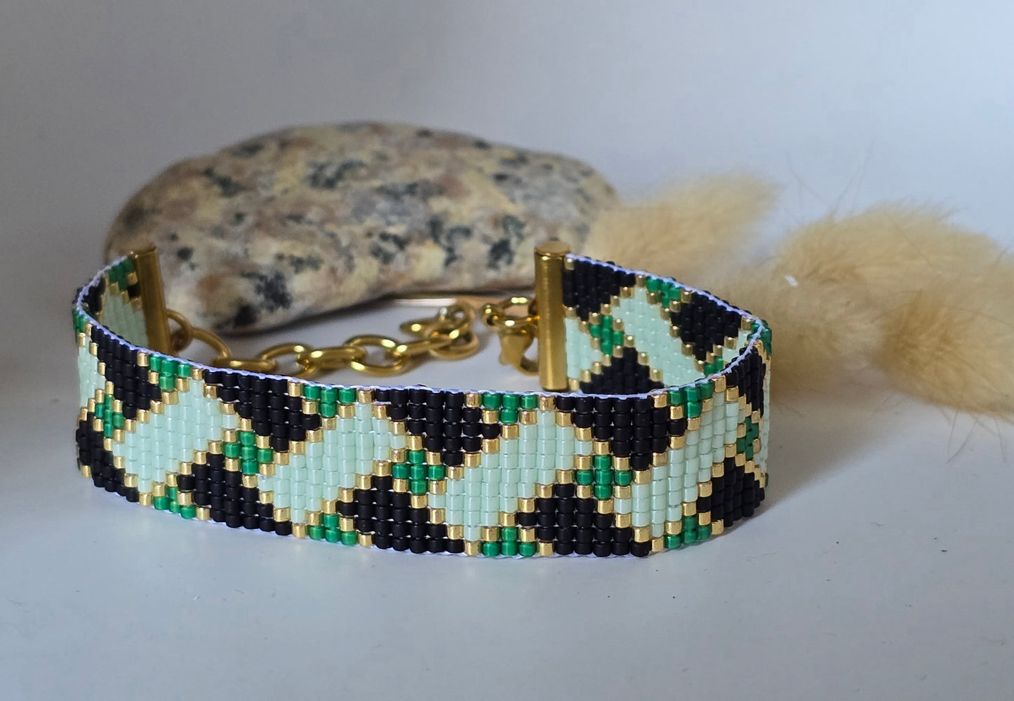 Bracelets ajustable tissé - Créa Gégé