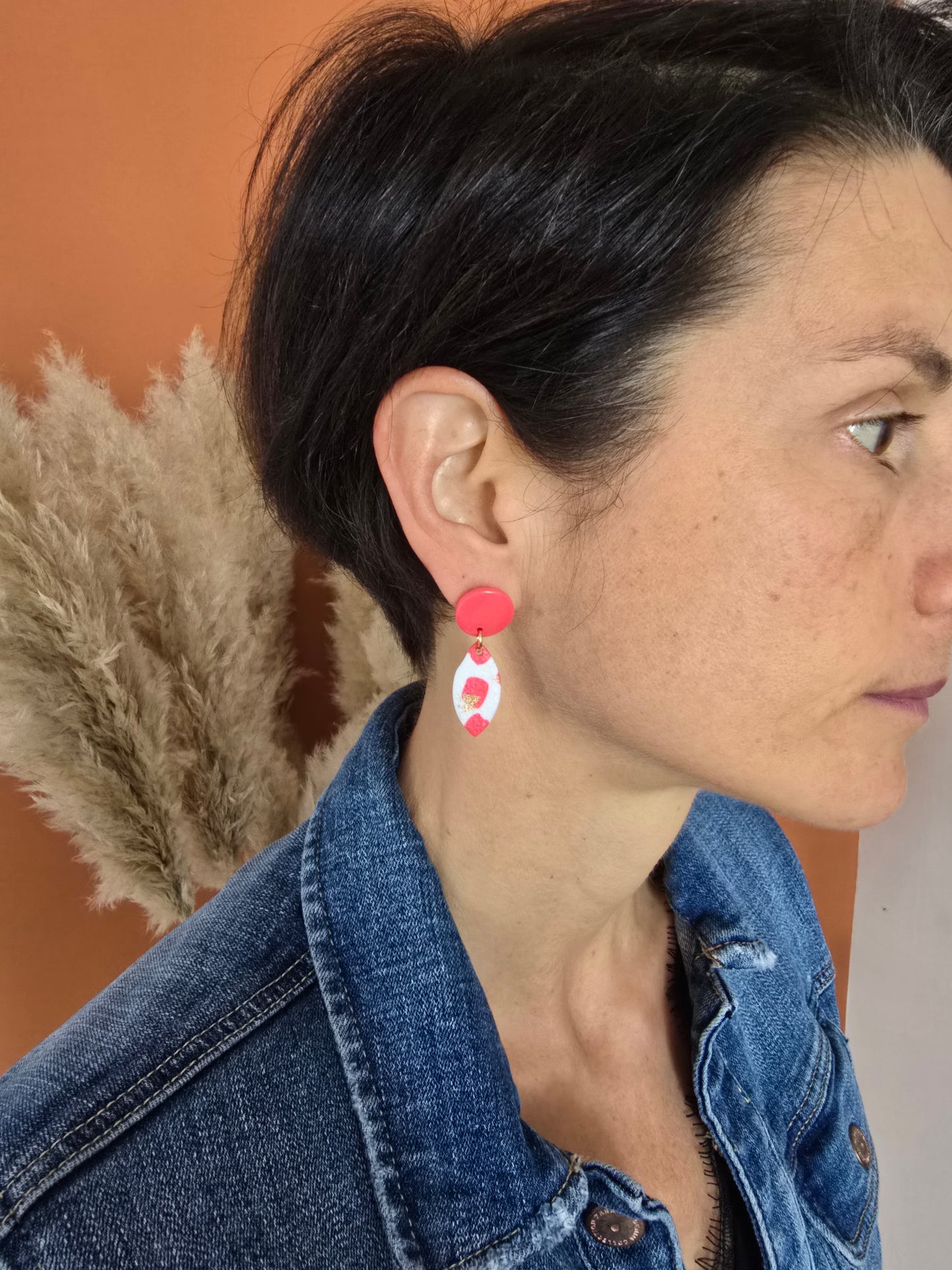 Boucles d’oreilles acier inoxydable aux design géomètrique - Créa Gégé